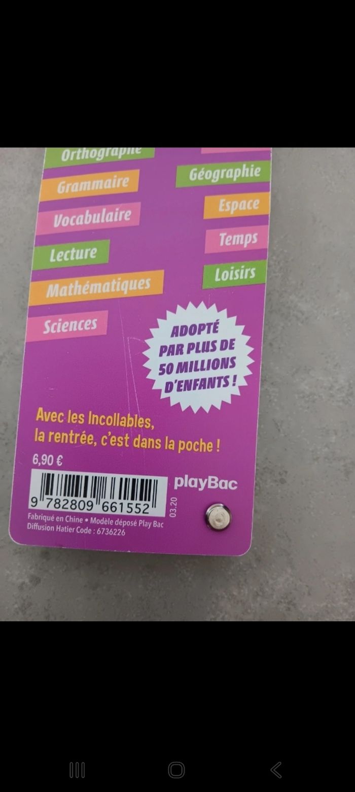 Les incollables CP au CE1 - photo numéro 3