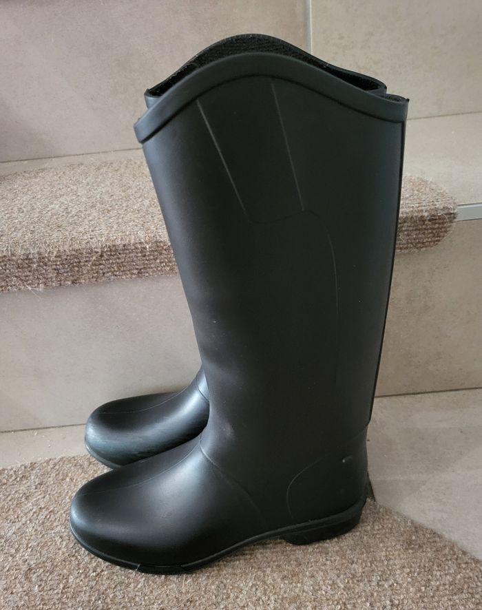 Bottes d équitation taille 33 decathlon - photo numéro 2