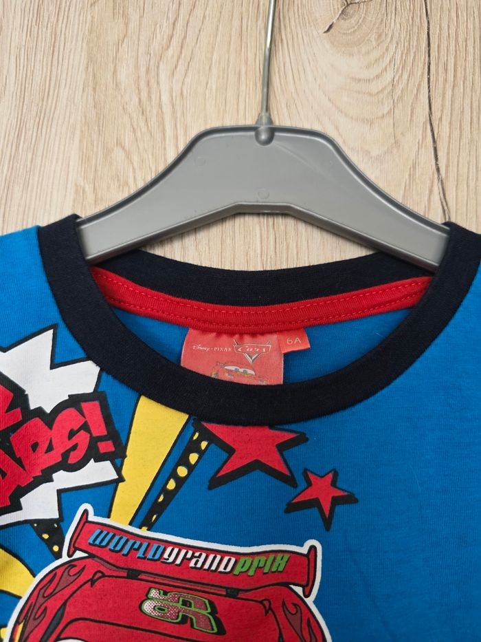 TEE-SHIRT DISNEY PIXAR THE CARS TAILLE 6ANS - photo numéro 4