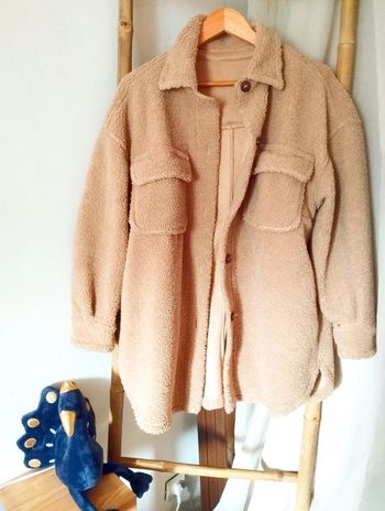 Veste teddy TU beige