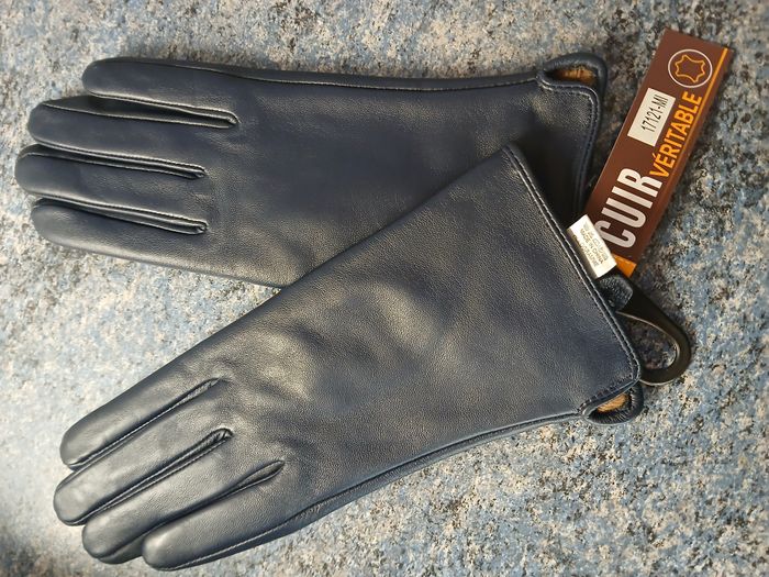 Gant femme cuir