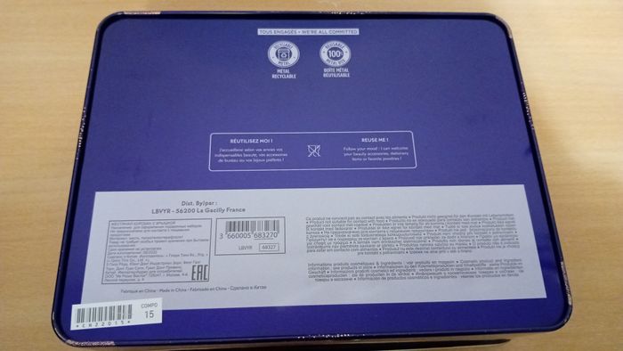 Boite en métal Yves Rocher - photo numéro 4