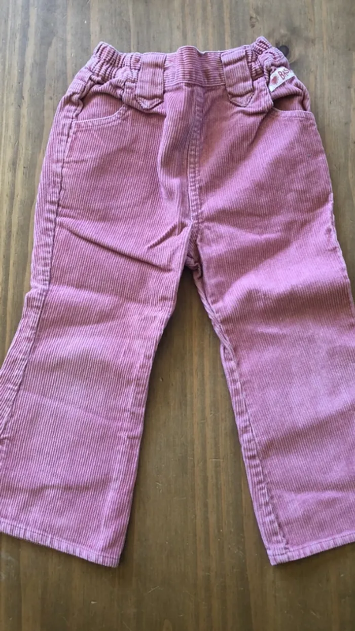 Pantalon velours - 2 ans