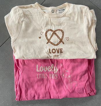 Lot 2 pyjamas jersey BBF - 24mois