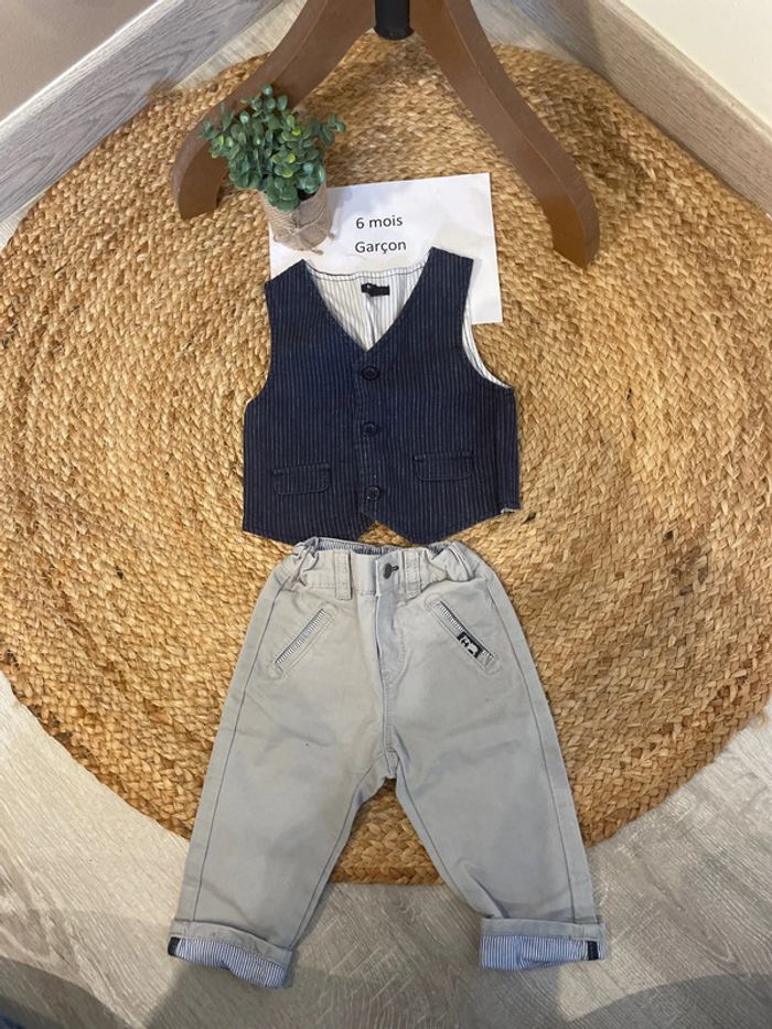 Ensemble garçon 6 mois