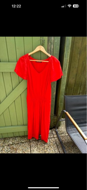 Robe rouge le comptoir des cotonniers