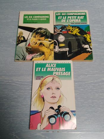 Livres collection Bibliothèque verte