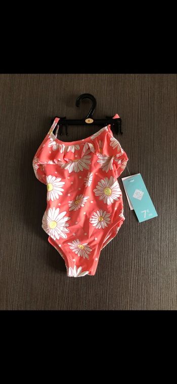 Maillot bain fille tex baby 67 cm 6 mois