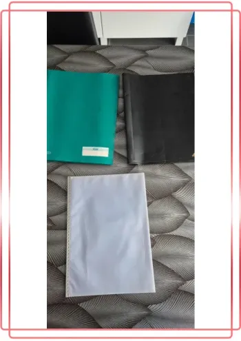Lot de 3 porte vue