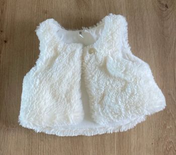 Gilet sans manche 1mois
