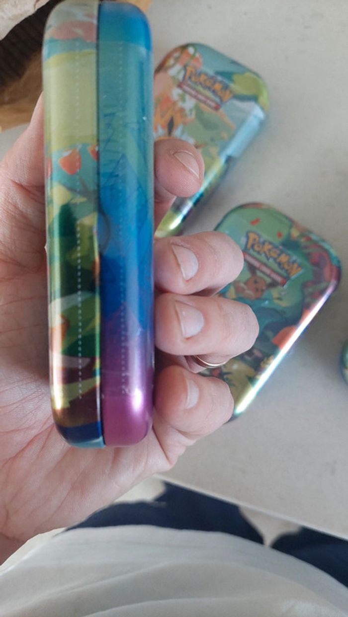 Vaporeon  mini tin mini boîte pokemon evolutiones prismaticas  evolutions prismatiques - photo numéro 2