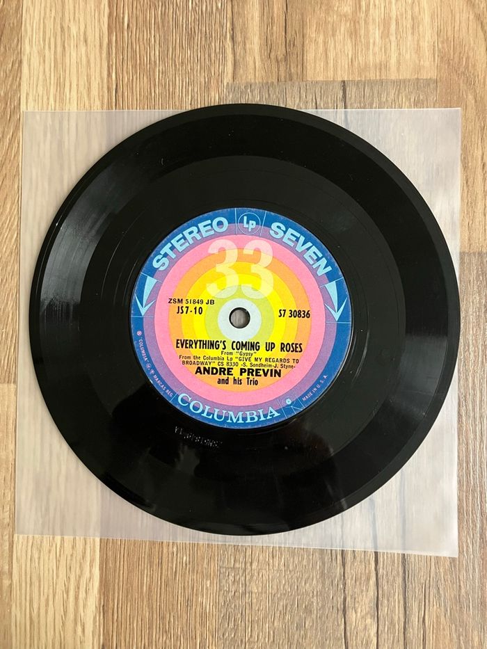 Vinyle 45 tours sans pochette-André Prévin - photo numéro 2