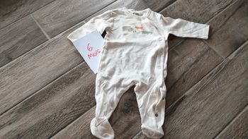 Pyjama grenouillère coton mixte  animaux