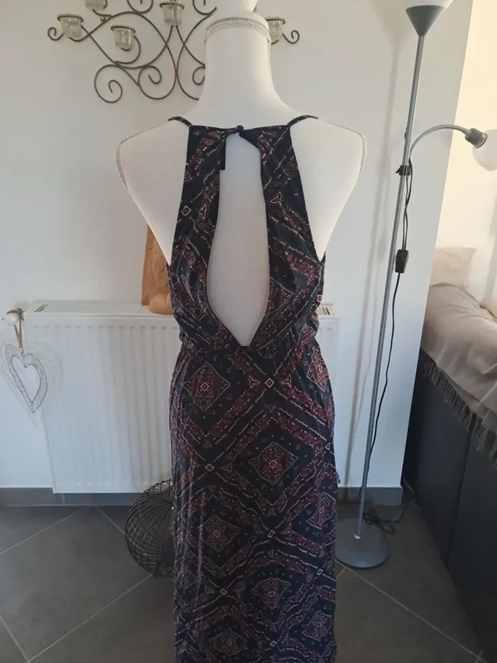 Robe d'été bleu marine - photo numéro 2