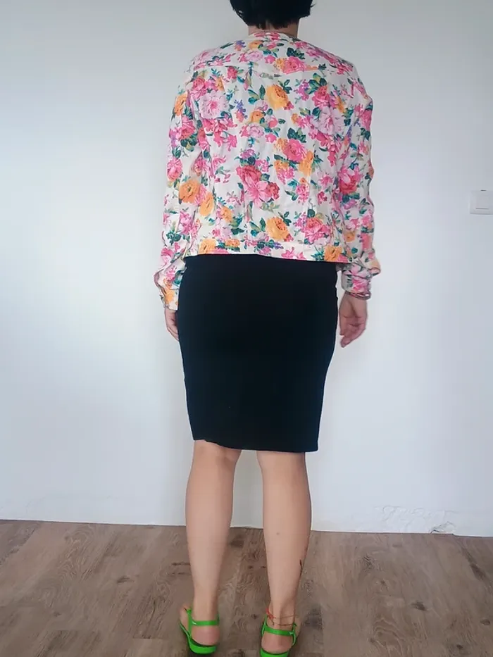 blazzer fleuri M - photo numéro 2