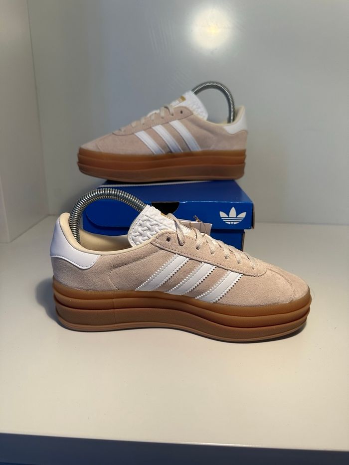 Adidas Gazelle Bold wonder white gold-met Exclusive FTL - 38 - photo numéro 3