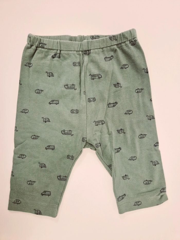 Pantalon court legging bermuda Uniqlo taille 12 mois