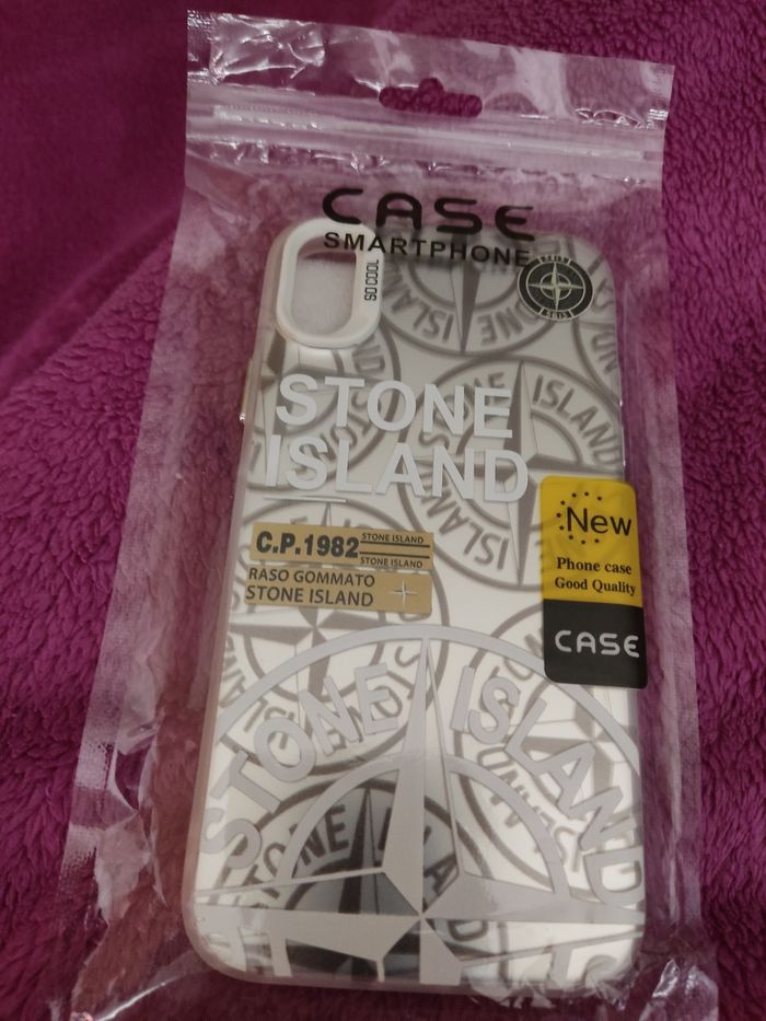 Coque smartphone argent