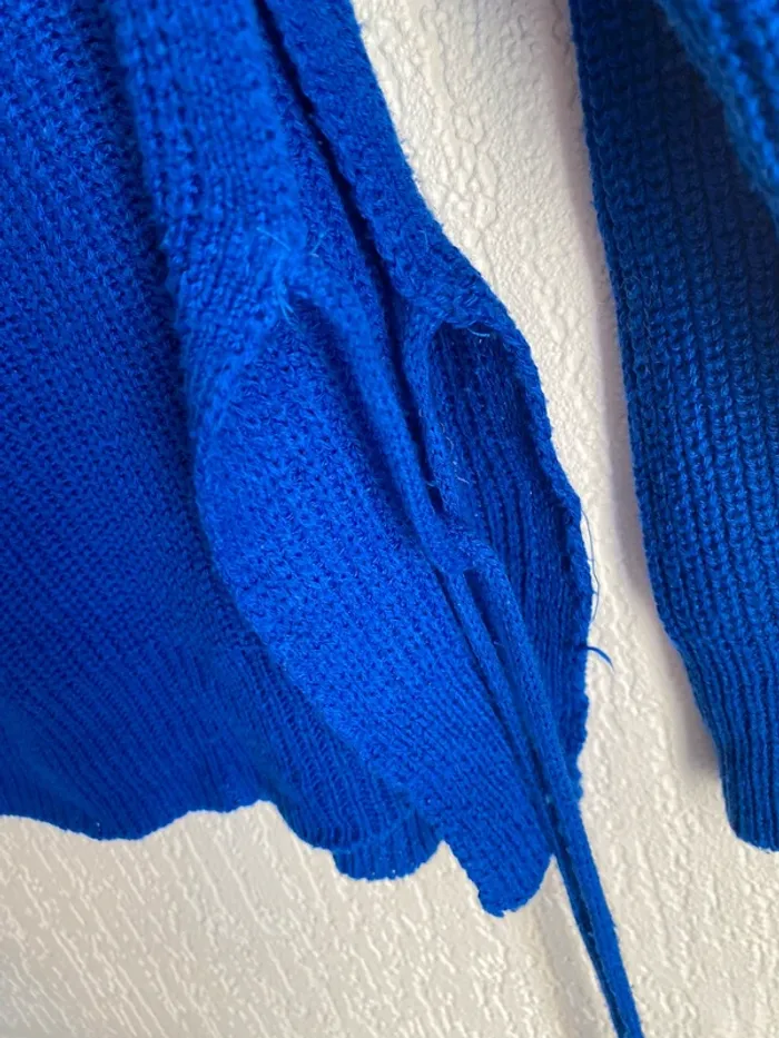 Sweat pull SHEIN bleu taille m 38 - photo numéro 3