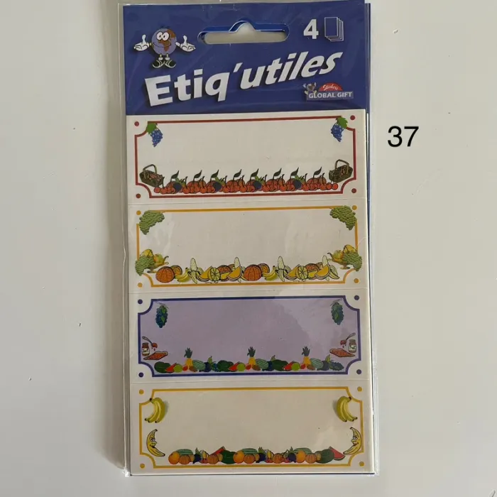 Étiquettes cahier fournitures - photo numéro 19