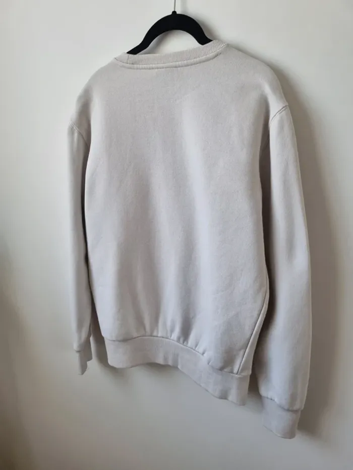 Sweat hoddies blanc Ellesse en coton vintage Année '90 - photo numéro 13