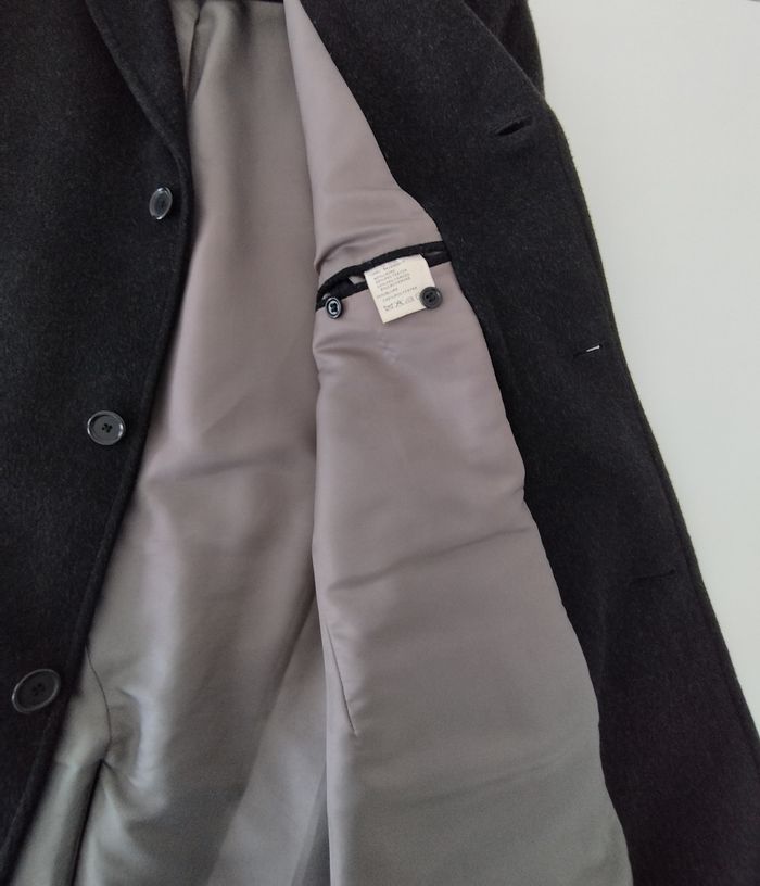 Manteau homme laine et cachemire - photo numéro 3