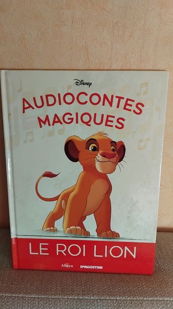 Livre audiocontes le roi lion 