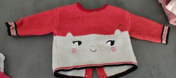 Pull 3 mois réversible