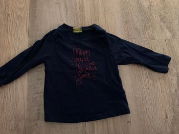 Haut Mon papa est le plus fort