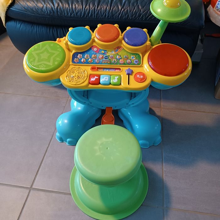 Ma Batterie Jungle Rock vtech avec tabouret - photo numéro 10