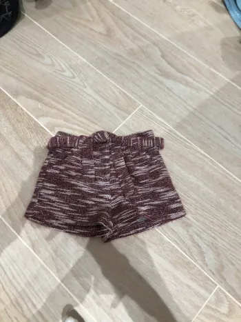 Short avec ceinture