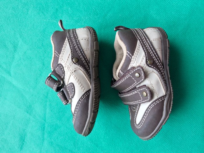 Chaussure 19 Tex Baby Marron et beige - photo numéro 2