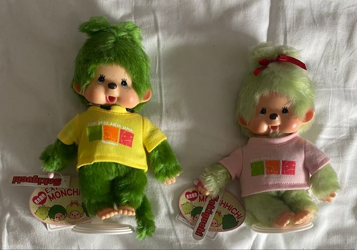Monchhichi - kiki - duo
