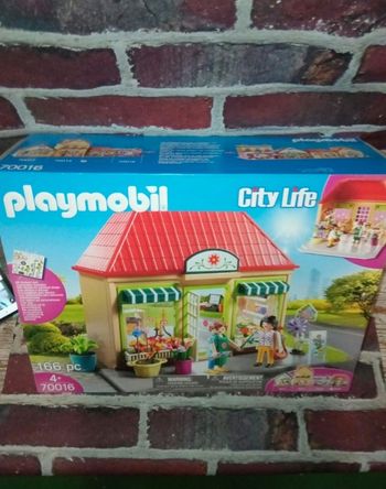 Fleuriste playmobil 70016