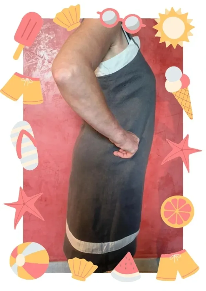 Superbe robe épaisse et doublée - photo numéro 2