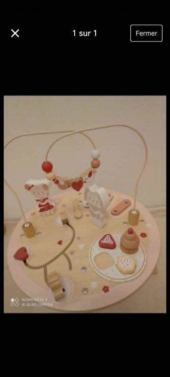 Table d'éveil vertaudet