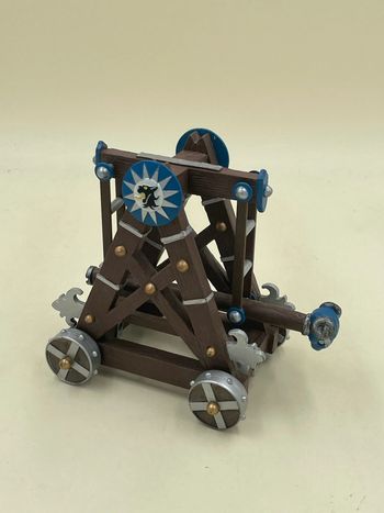 Figurine Machine de siège / Bélier bleu Papo 2003 13 x 14 x 8,5 cm