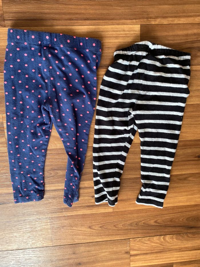 Lot 2 leggings filles - photo numéro 6