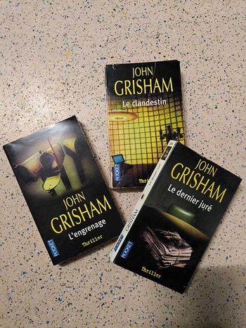 Lot de 3 livres Pocket