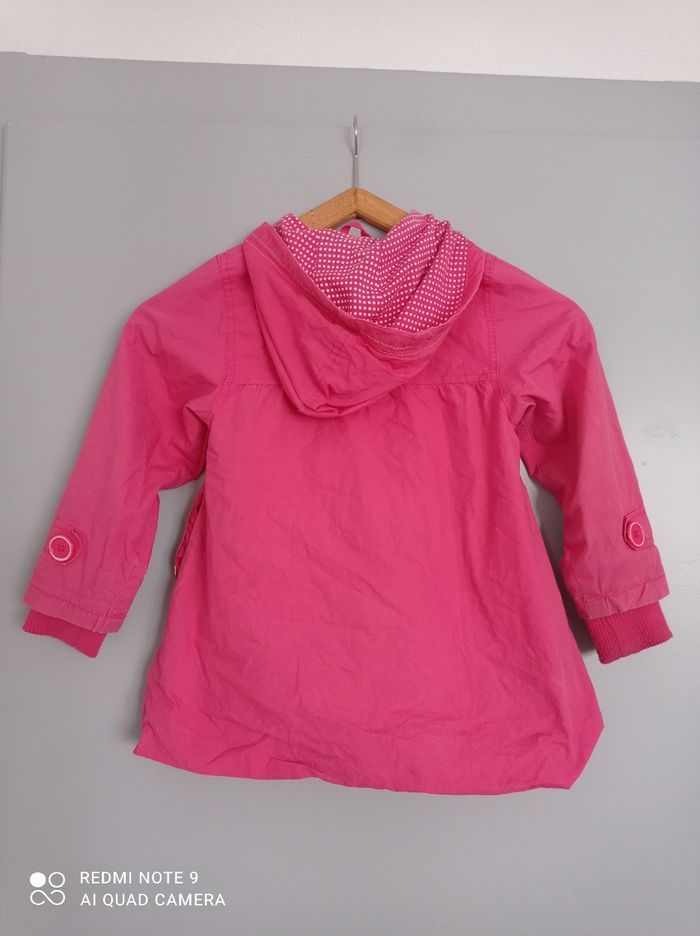 Manteau  rose fruits 4ans - photo numéro 2