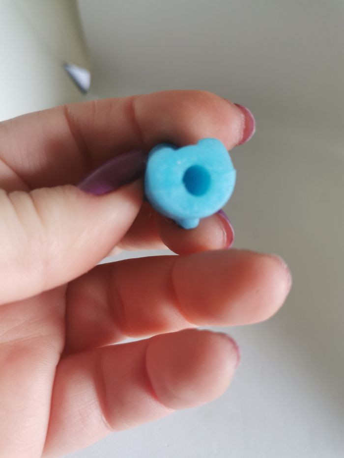 Licorne bleu embout pour le crayon anti-stress - photo numéro 3