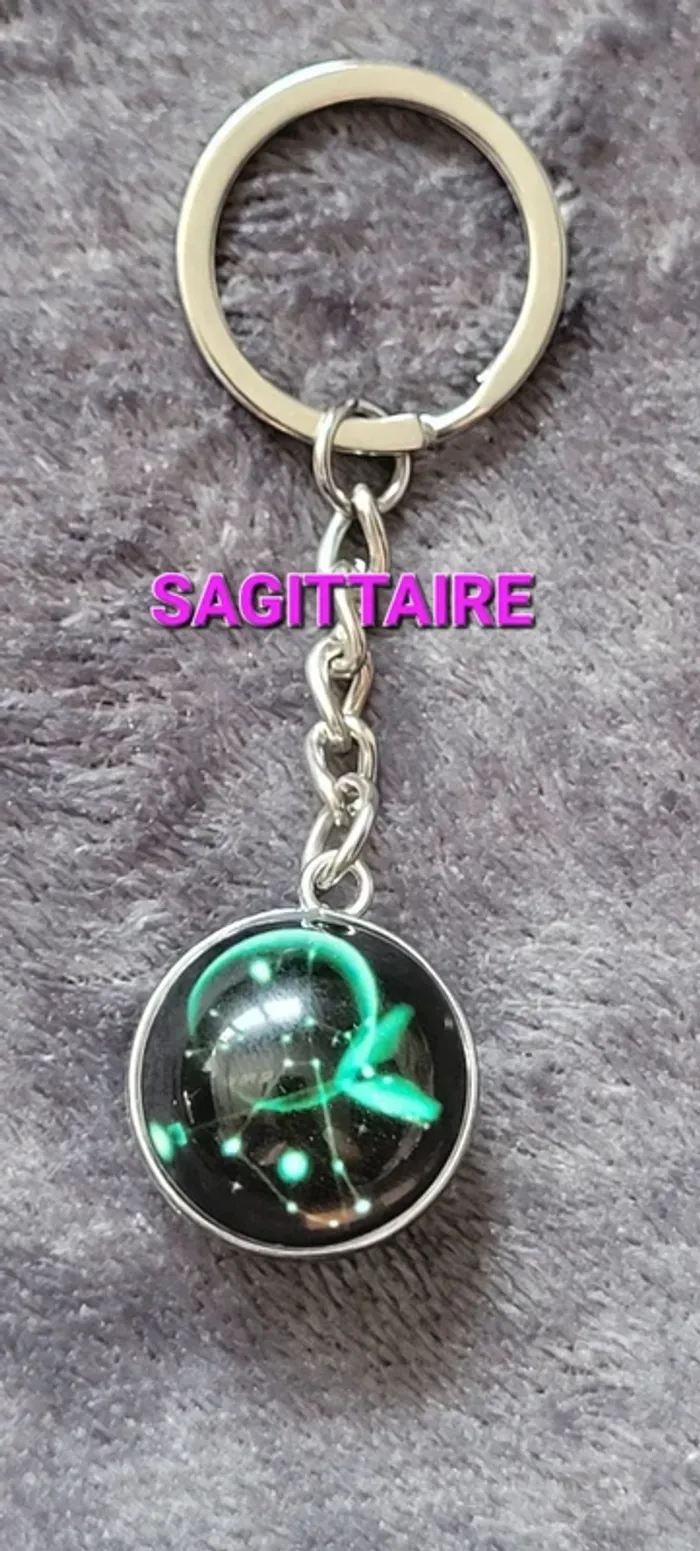 Porte-clés signe astrologique sagittaire