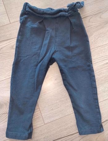 Pantalon / jogging Zara 2 / 3 ans tbe bleu marine