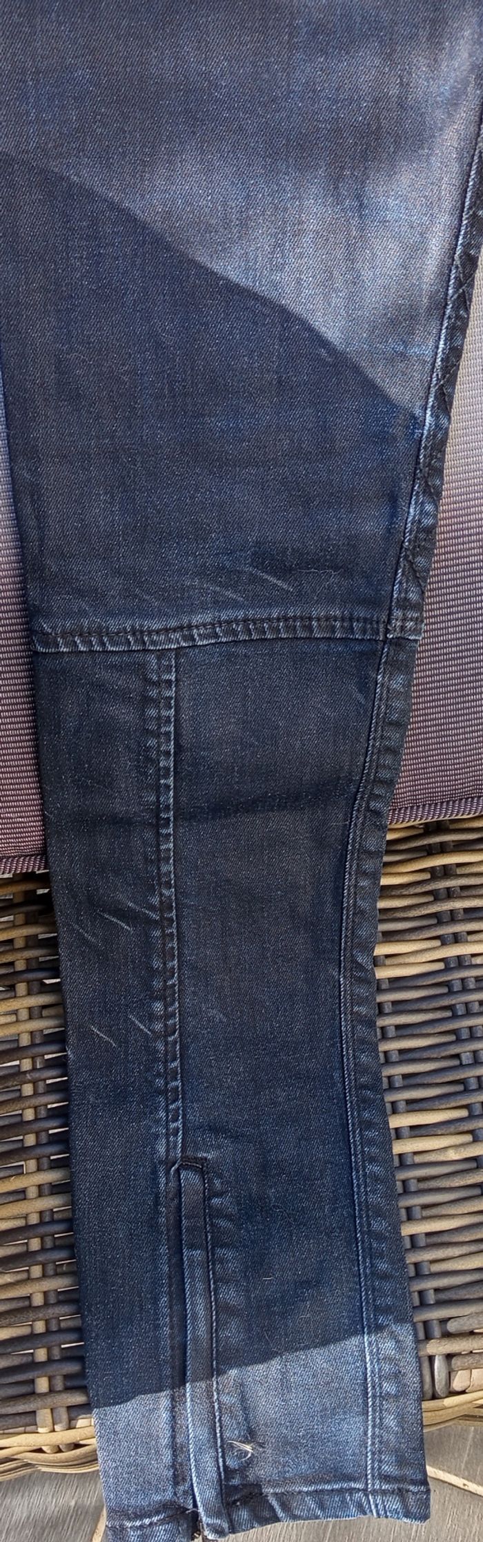 Jeans Superdry noir cire - photo numéro 6