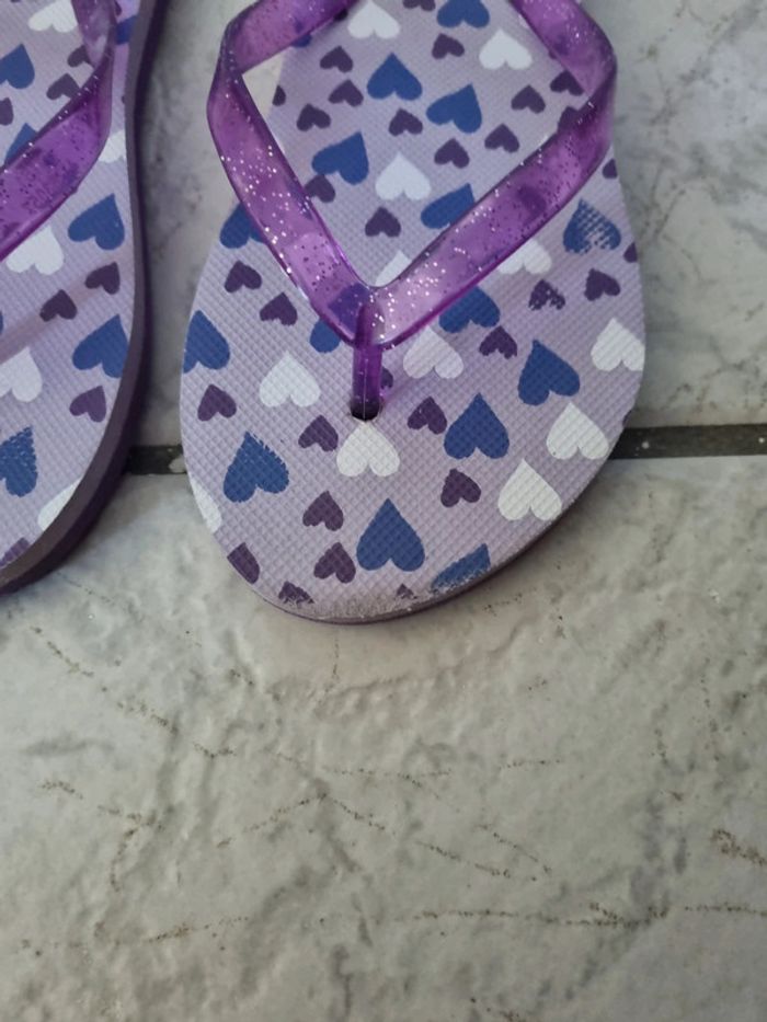 Tongs violette - photo numéro 2