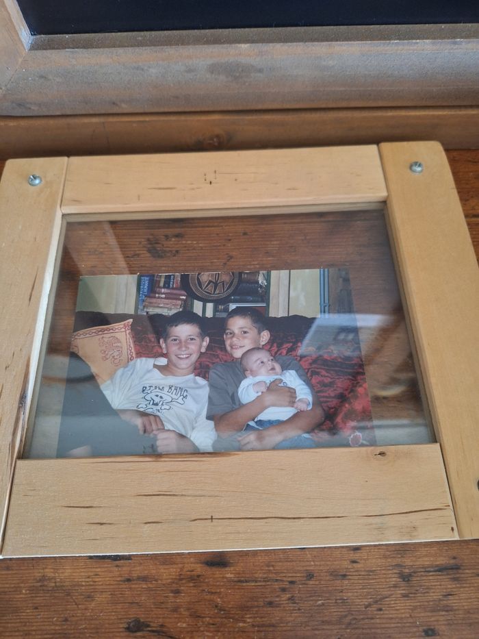 Cadre en bois ilea année 80 - photo numéro 8