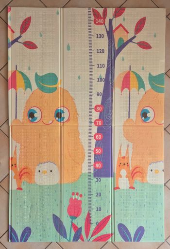 Tapis de parc 180 x 120 cm pour enfant et bébé