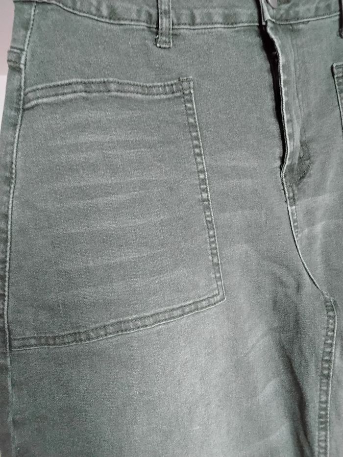 Pantalon large kaki coupe confort taille L - photo numéro 9