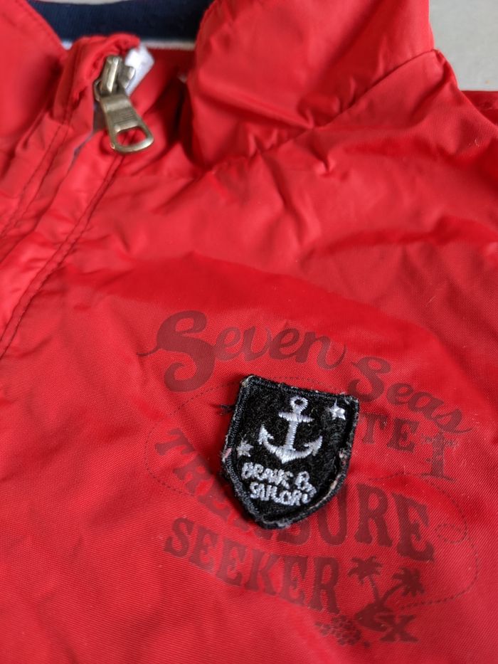 Blouson type Bombers rouge - photo numéro 3