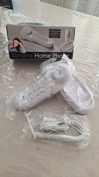 Téléphone filaire Slimline Home Phone neuf